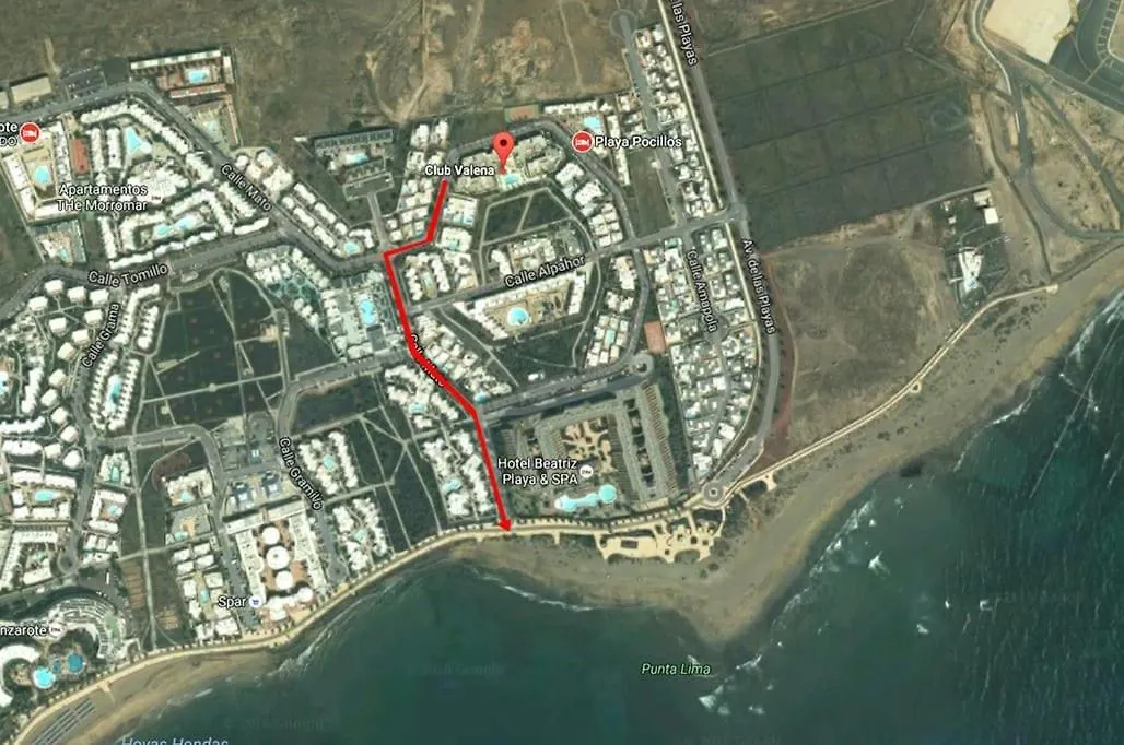 Daire Club Valena 48 Sea Views, Wifi, Close To Beach & Amenities At Matagorda Puerto del Carmen